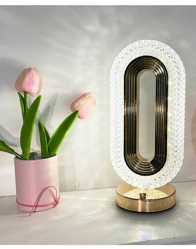 Elipse berøringsfølsom lampe