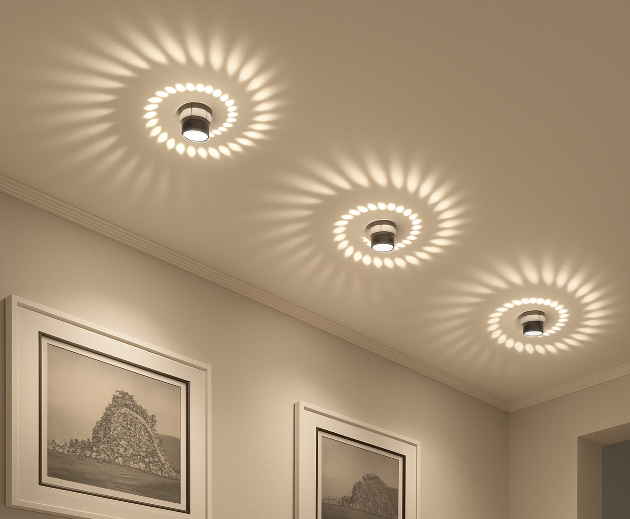 Spiral Atmosfære Lys